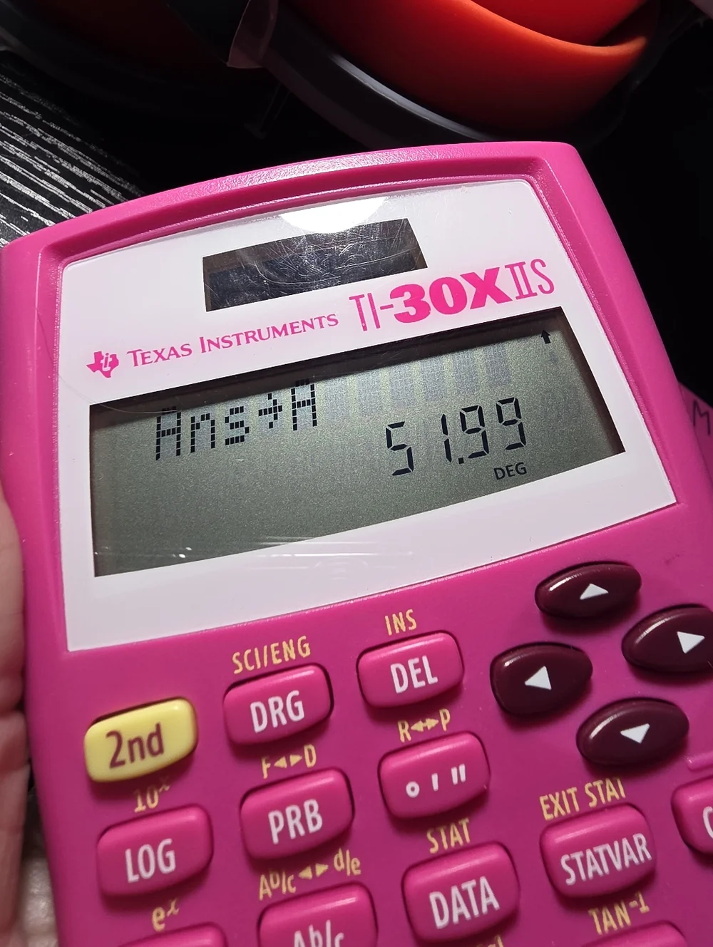 Texas Instruments TI-30XIIS Scientific Calculator Pink - Picture 3 of 3